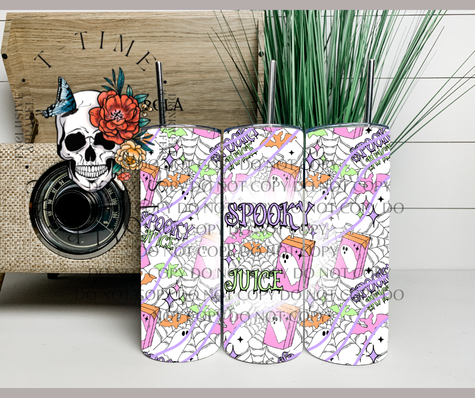 Spooky Juice 20oz Sublimation Tumbler