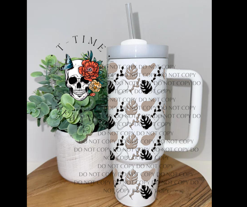 Boho Themed 30oz Tumbler
