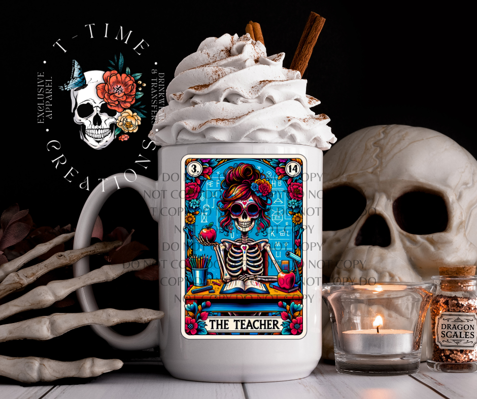 The Teacher tarot 15oz mug