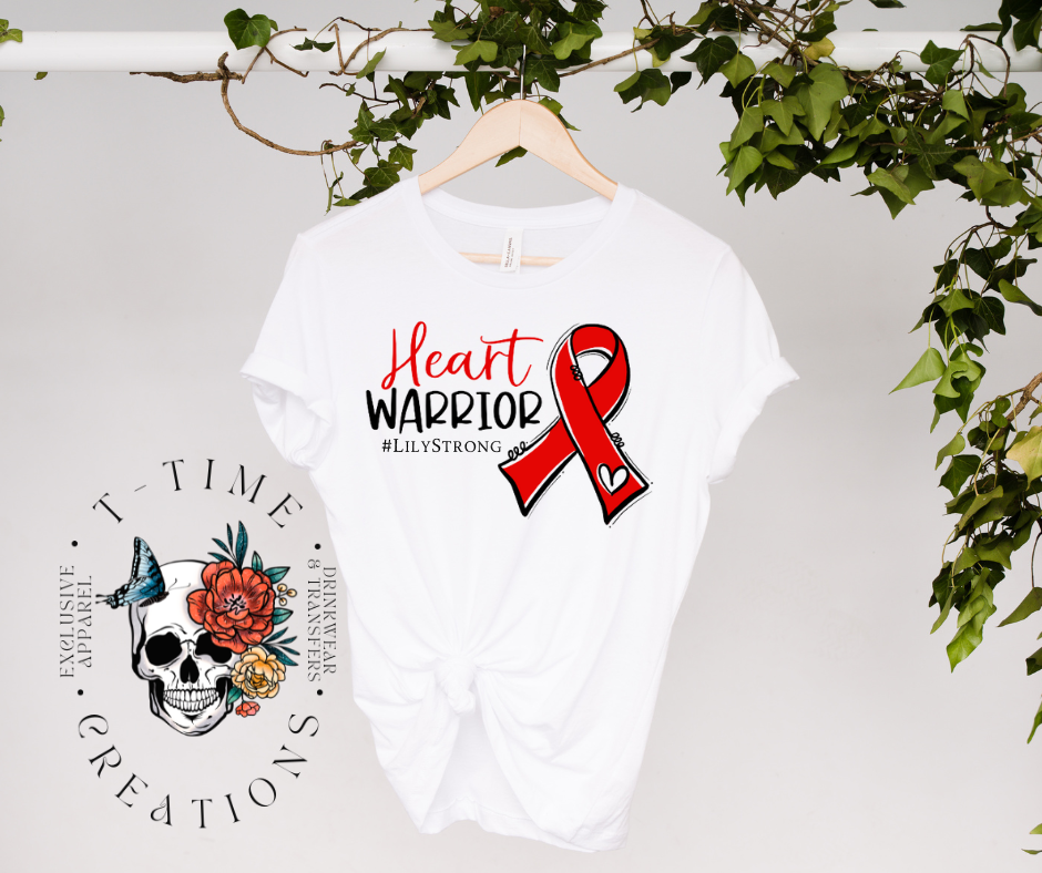 Heart Warrior Benefit Shirts