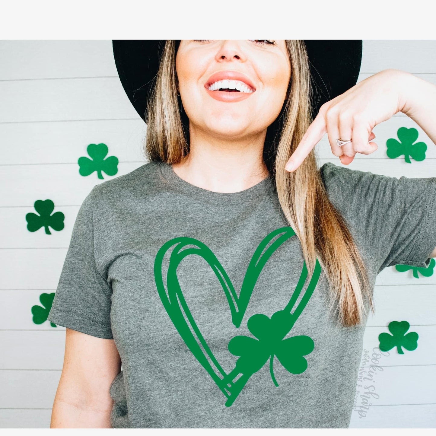 Clover heart T-Shirt