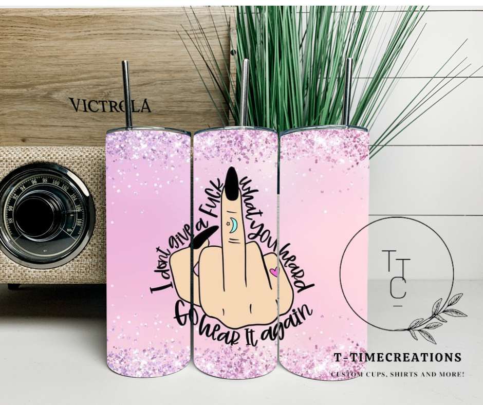 Middle finger Sublimation Tumblr