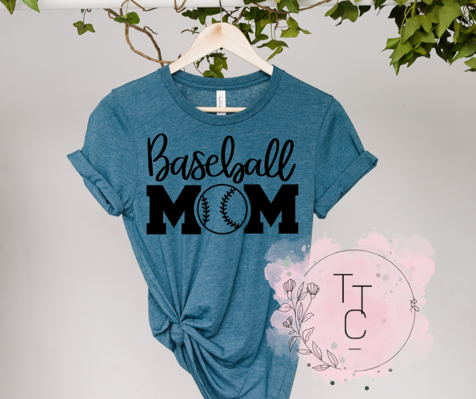 Baseball mom Tshirt