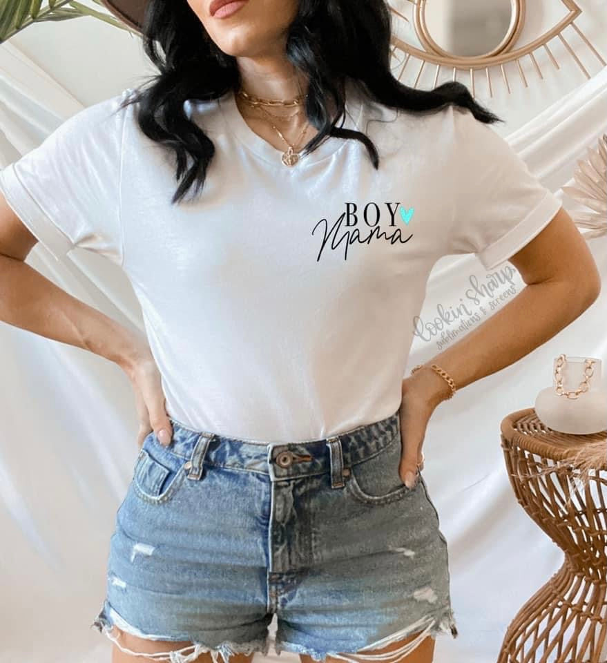 Boy MAMA Adult TShirt