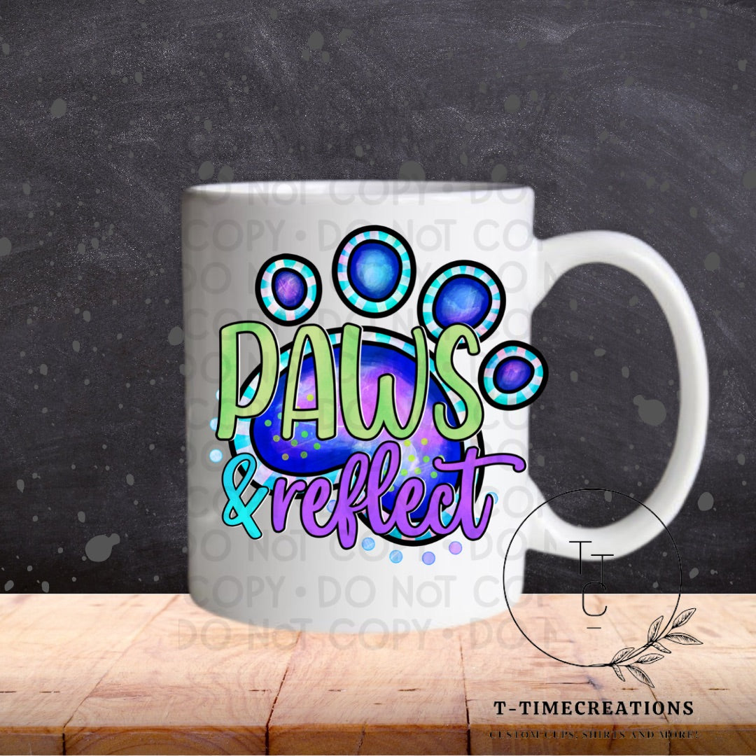 Paws and Reflect - SUBLIMATION TRANSFER