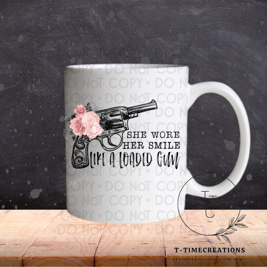 She Wore She Smile - SUBLIMATION TRANSFER