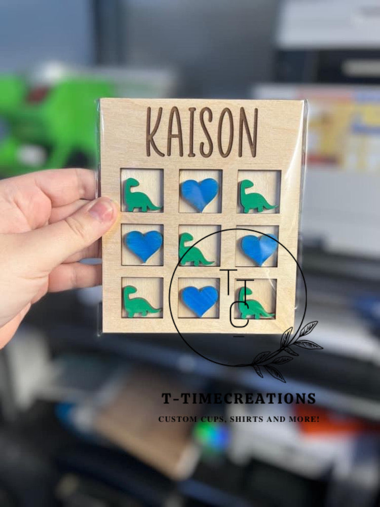 PREORDERED - Custom Tic Tac Toe Boards