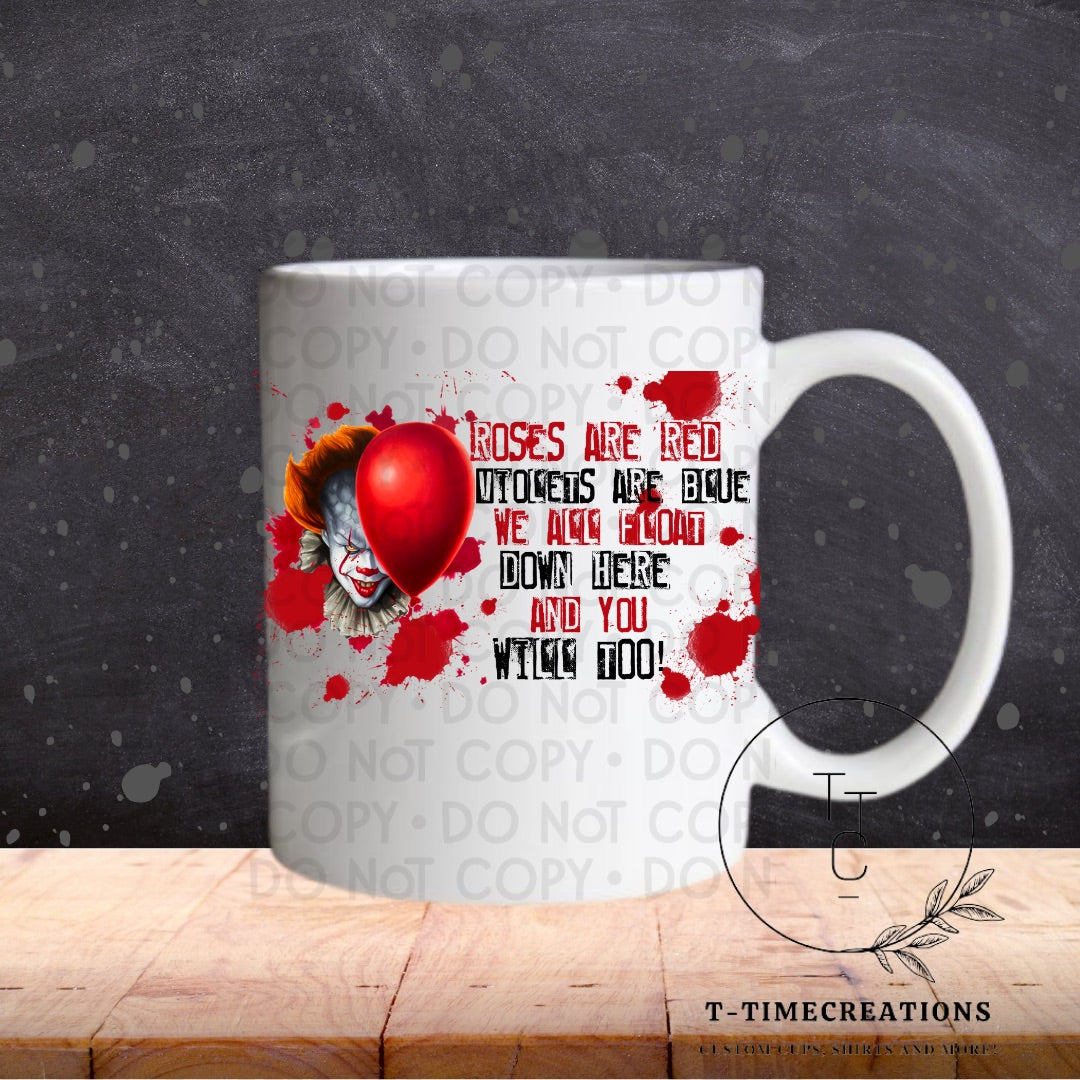 Roses are red Violets are blue - SUBLIMATION TRANSFER