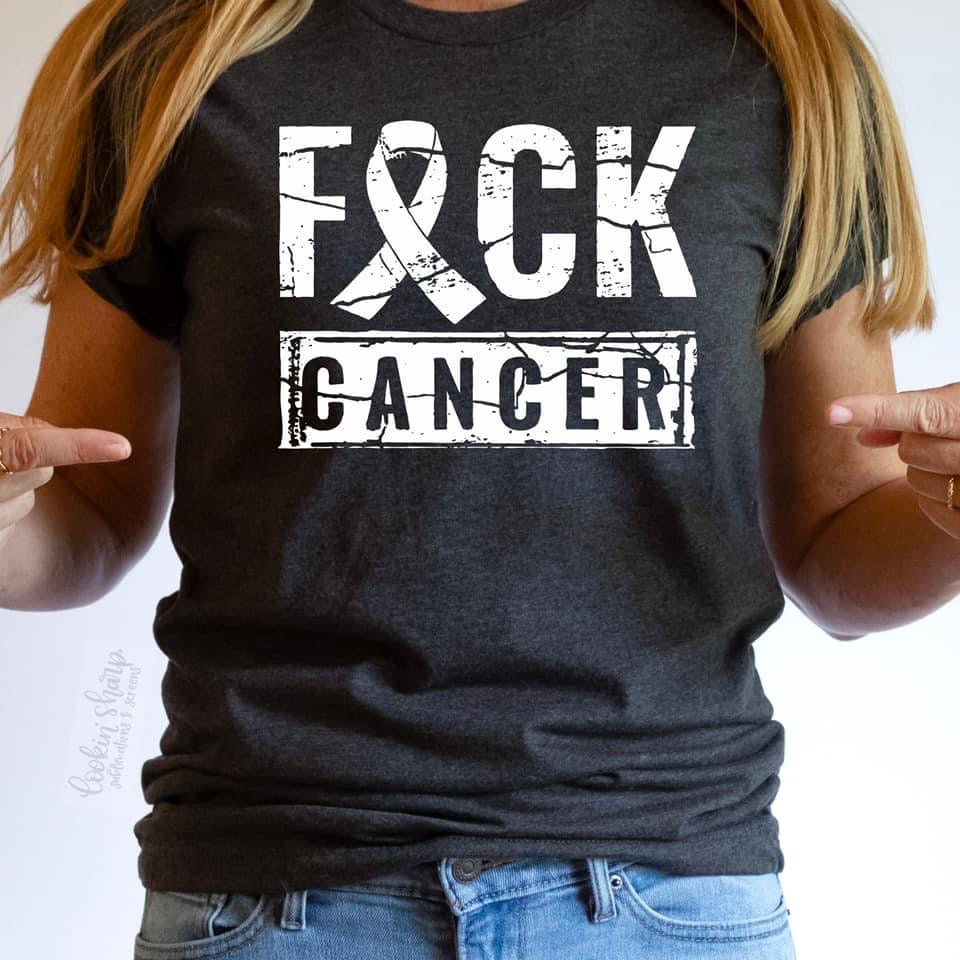 Fuck Cancer Adult TShirt