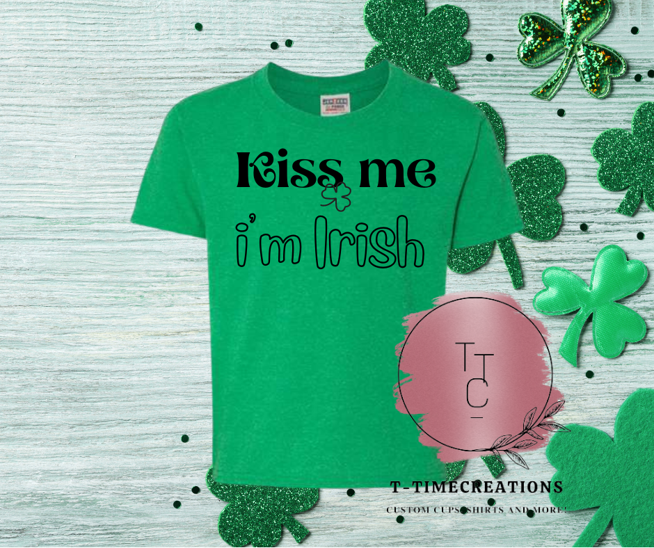 Kiss me i'm Irish Kids