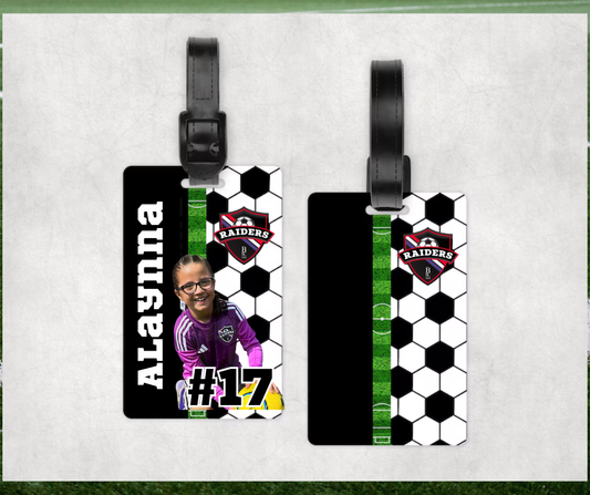 Soccer Bag Tags