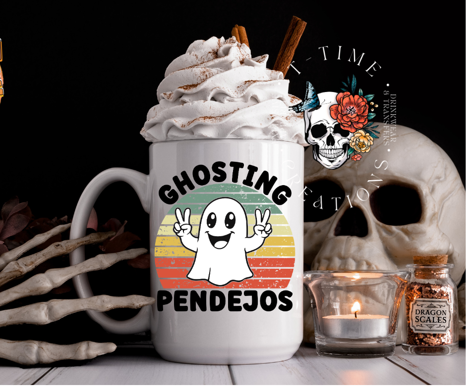 Ghosting Pendejos 16oz mug