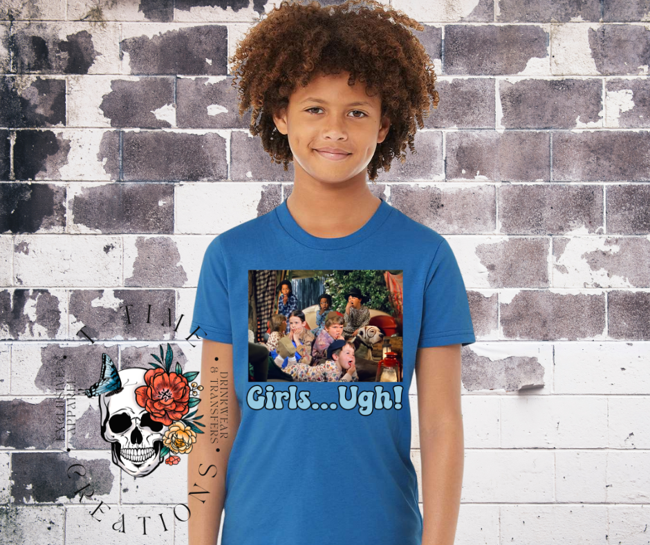 Girls Ugh Valentine's Youth Shirt