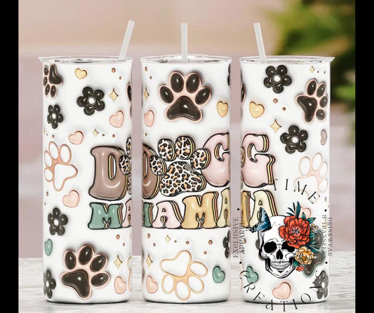 Dog mama 20oz Sublimation Tumbler