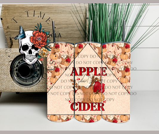 Apple Cider 20oz Sublimation Tumbler