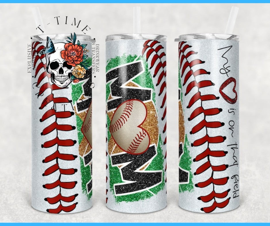 Baseball mom 20oz Tumbler