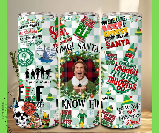 Omg I know Him Christmas 20oz Tumbler