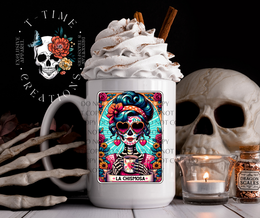 La chismosa tarot 15oz mug