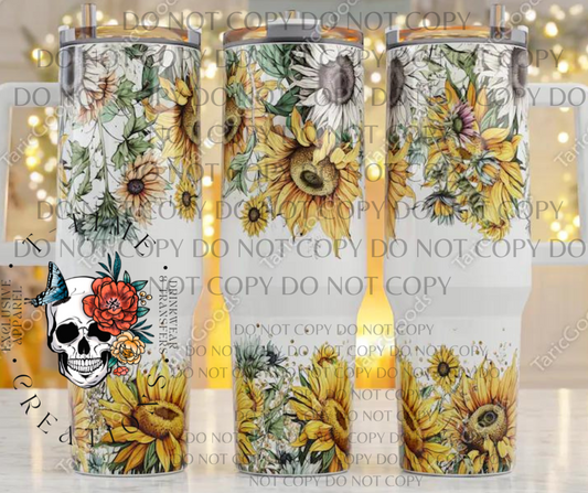 Sunflower Dreamer 30oz Sublimation Tumbler