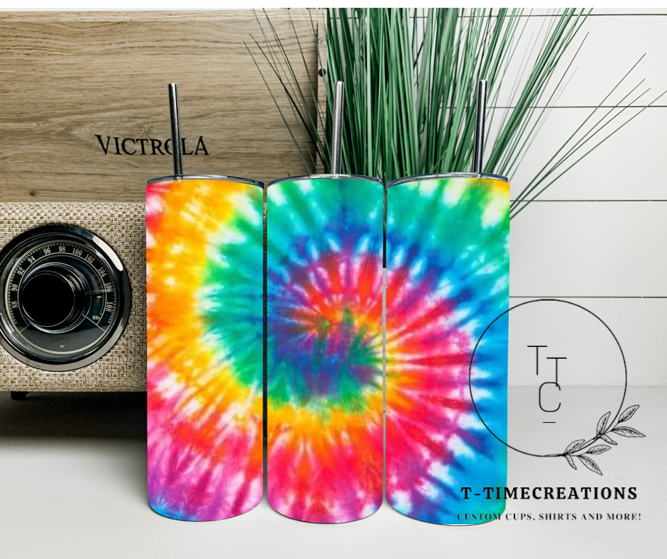 Tie-dye Sublimation Tumblr