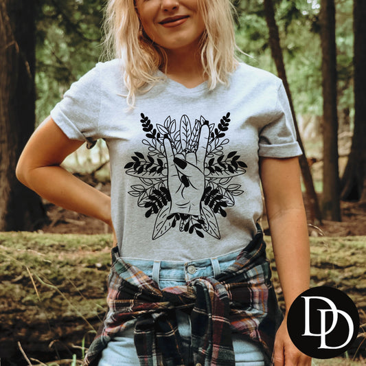 Rockin' Floral  T-Shirt