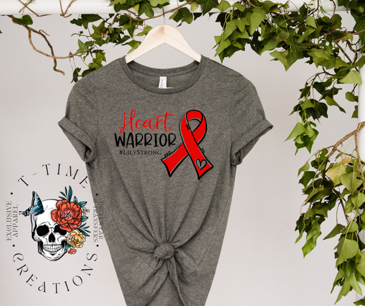 Heart Warrior Benefit Shirts