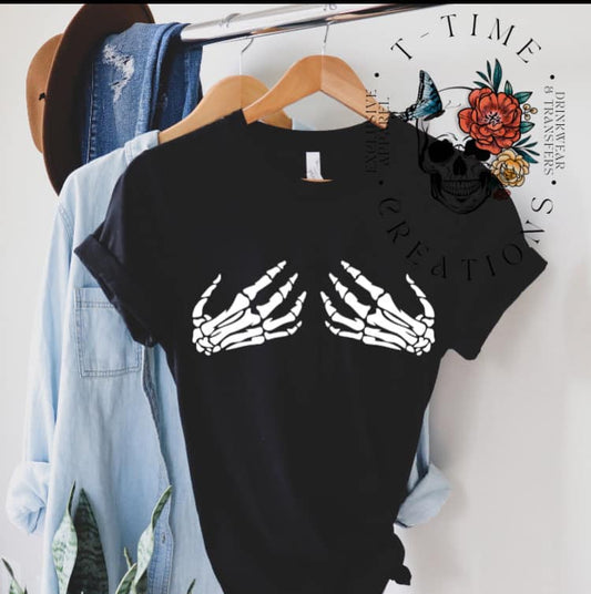 Skull Boobie Tshirt