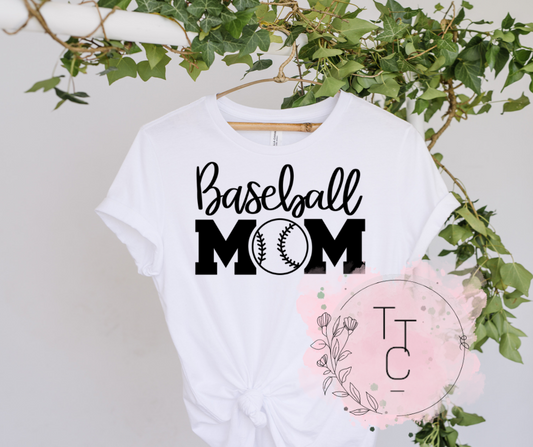 Baseball mom Tshirt