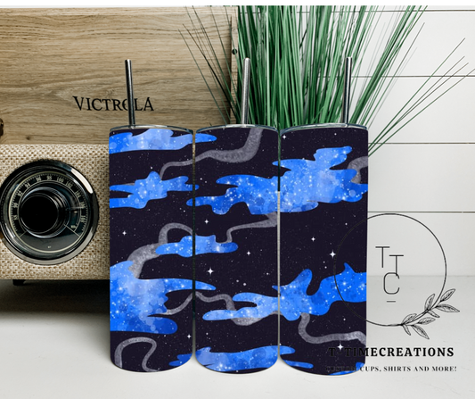Blue galaxy cloud Sublimation Tumblr