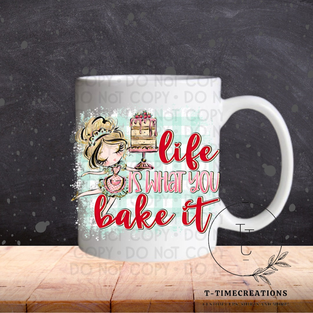 Life Is What You Make It   - SUBLIMATION TRANSFER