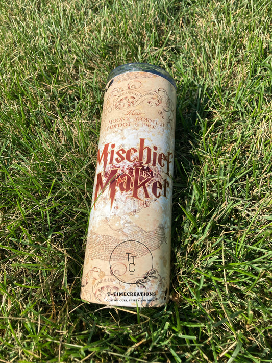 Mischief maker 20oz Sublimation Tumblr