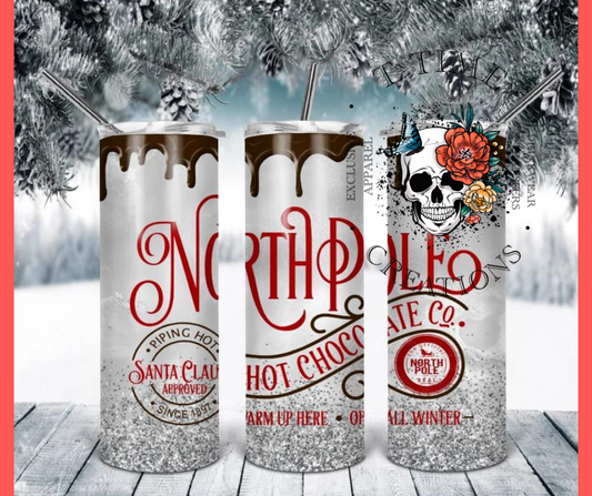 North Pole Hot Coco 20oz Tumblr