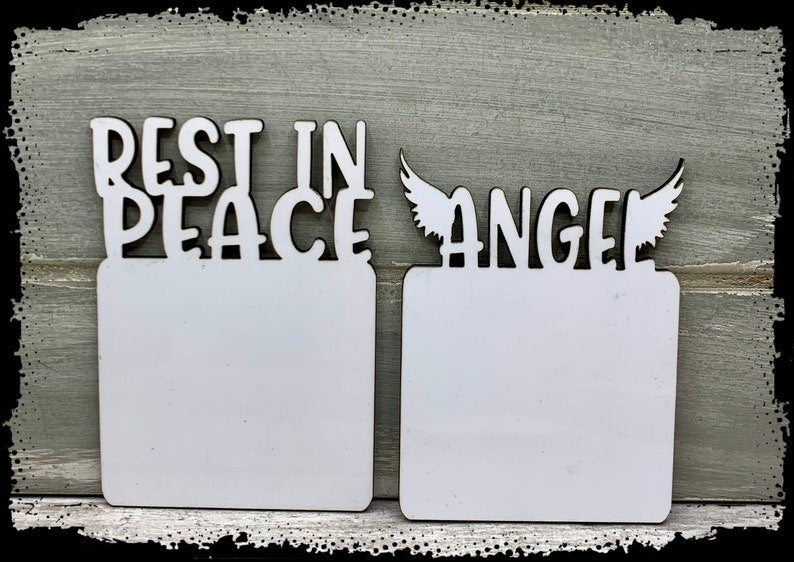 Angel- Memorial Keepsake Plaque